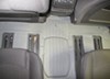 2012 chevrolet traverse  custom fit second and rear row weathertech 2nd 3rd auto floor mat - gray