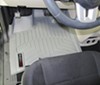 2011 dodge grand caravan  custom fit front weathertech auto floor mats - gray