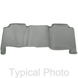 WeatherTech 3rd Row Rear Auto Floor Mat - Gray                                                      