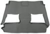 second and rear row contoured weathertech 2nd 3rd auto floor mat - gray