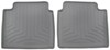 rear contoured weathertech 2nd row auto floor mats - gray