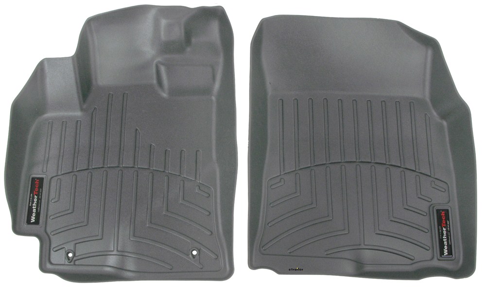 2010 Toyota Corolla WeatherTech Front Auto Floor Mats - Gray