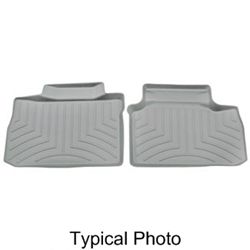 WeatherTech 2nd Row Rear Auto Floor Mats - Gray                                                     