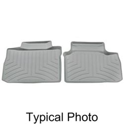WeatherTech 2nd Row Rear Auto Floor Mats - Gray