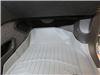 2012 gmc acadia  custom fit contoured weathertech front auto floor mats - gray