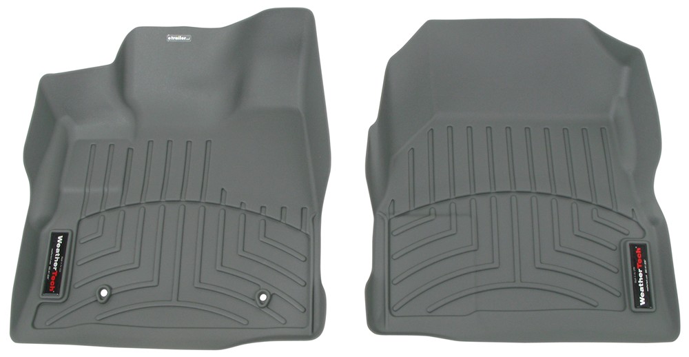 2011 GMC Terrain WeatherTech Front Auto Floor Mats Gray