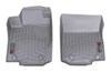 front contoured weathertech auto floor mats - gray