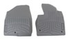 custom fit contoured weathertech front auto floor mats - gray