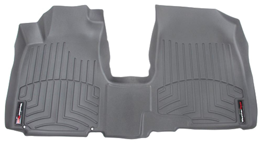 2019 Ford F150 WeatherTech Front Auto Floor Mat Single Piece Gray