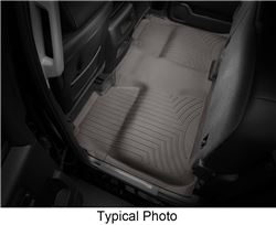WeatherTech 2nd Row Rear Auto Floor Mat - Cocoa                                                     