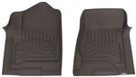 WeatherTech HP Front Auto Floor Mats - High Wall Design - Cocoa