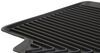 semi-custom fit flat weathertech all-weather rear floor mats - black