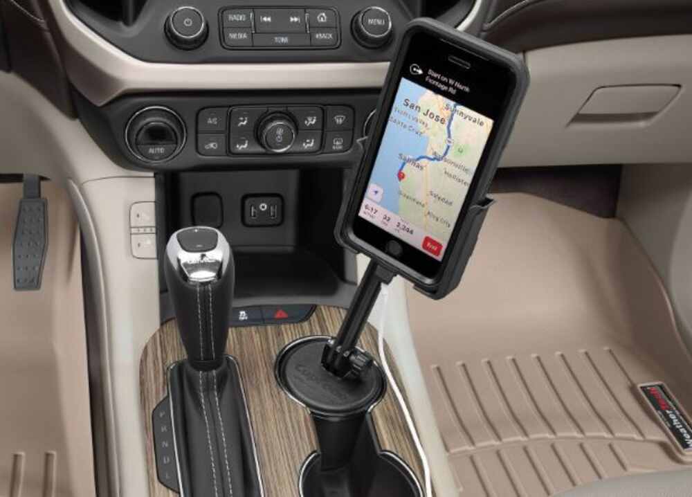WeatherTech CupFone XL Universal Cell Phone Holder with Extension Up