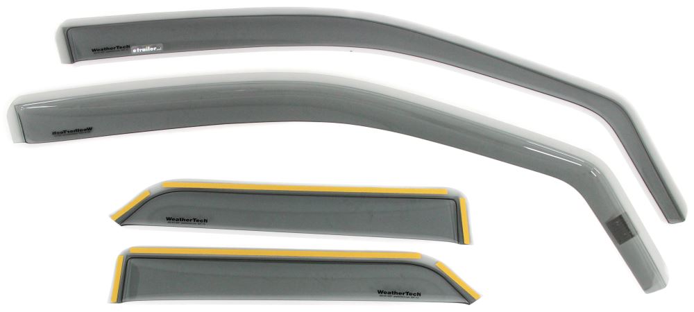 WeatherTech Side Window Air Deflectors with Light Tinting - Front and Rear - 4 Piece Light Tint WT72277