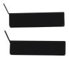 WeatherTech Side Window Air Deflectors with Light Tinting - Front and Rear - 4 Piece Light Tint WT72426