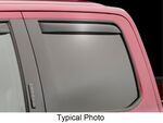 WeatherTech Side Window Air Deflectors with Dark Tinting - Rear - 2 Piece