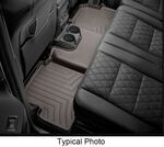 WeatherTech HP 2nd Row Rear Auto Floor Mat - High Wall Design - Cocoa