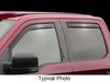 side window 4 piece set weathertech rain guards with dark tinting - front and rear