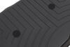 custom fit rubber with plastic core weathertech 3rd row rear auto floor mat - black
