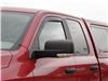 WeatherTech Side Window Rain Guards with Dark Tinting - Front - 2 Piece Front Windows WT80503 on 2009 dodge ram pickup 