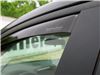 2016 mazda cx-5 rain guards weathertech side window front windows on a vehicle