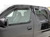 WeatherTech Side Window Rain Guards with Dark Tinting - Front and Rear - 4 Piece Dark Tint WT82397 on 2012 Honda Ridgeline 