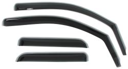 WeatherTech Side Window Rain Guards with Dark Tinting - Front and Rear - 4 Piece - WT82740