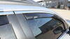 WeatherTech In Window Channel Rain Guards - WT82780 on 2016 Subaru Outback Wagon 