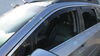 Rain Guards WT82780 - Front and Rear Windows - WeatherTech on 2016 Subaru Outback Wagon 