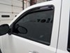 WT84426 - Dark Tint WeatherTech Rain Guards on 2013 Chevrolet Silverado 