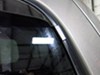 WeatherTech Side Window Rain Guards with Dark Tinting - Front and Rear - 4 Piece Dark Tint WT84426 on 2013 GMC Sierra 