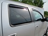 WeatherTech Side Window Rain Guards with Dark Tinting - Front and Rear - 4 Piece Dark Tint WT84697 on 2013 Ford F-150 
