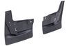 custom fit width weathertech mud flaps - easy-install no-drill digital rear pair