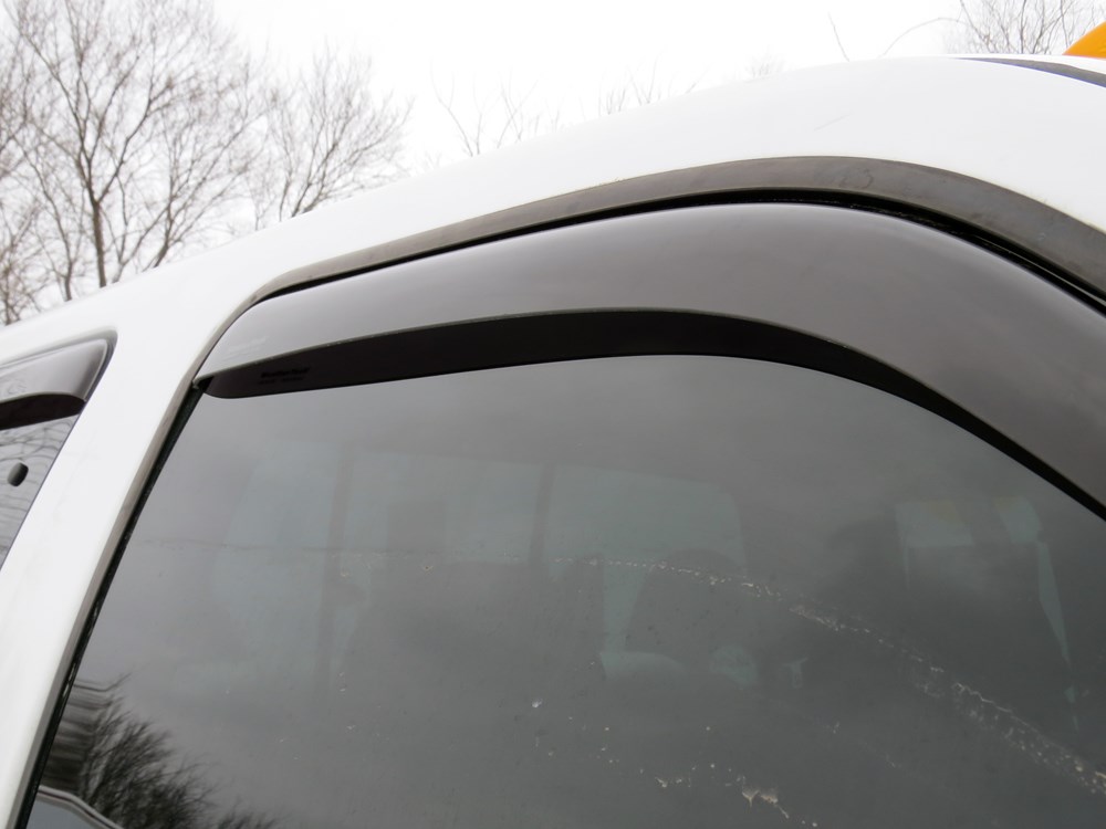 WeatherTech Side Window Rain Guards with Dark Tinting - Front and Rear ...