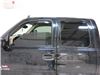 WeatherTech Side Window Rain Guards with Dark Tinting - Front and Rear - 4 Piece Dark Tint WT88184 on 2007 Chevrolet Silverado Classic 