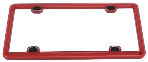 Weathertech Clearframe License Plate Frame Red Weathertech License Plates And Frames Wt8alpcf1