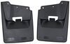 custom fit no-drill install weathertech mud flaps - easy-install digital rear pair