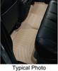 rear second row third contoured weathertech 2nd and 3rd auto floor mat - tan