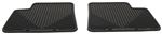 WeatherTech All-Weather Rear Floor Mats - Black                                                     
