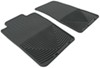 semi-custom fit front weathertech all-weather floor mats - black