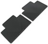 semi-custom fit rear second row weathertech all-weather floor mats - black