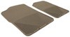semi-custom fit front weathertech all-weather floor mats - tan