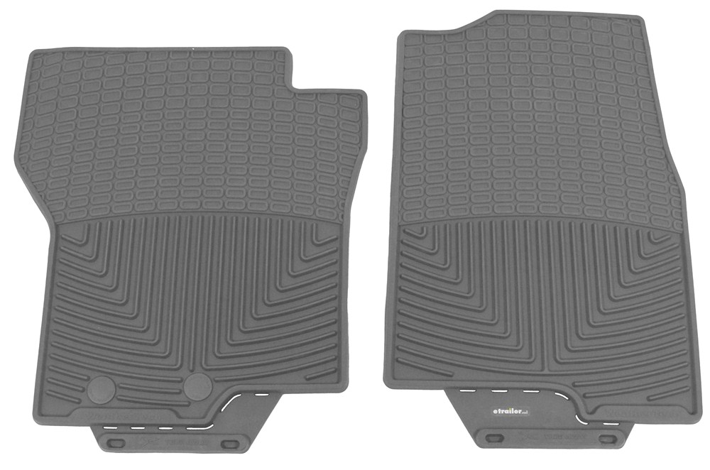 2017 Ford Expedition WeatherTech All-Weather Front Floor Mats - Gray