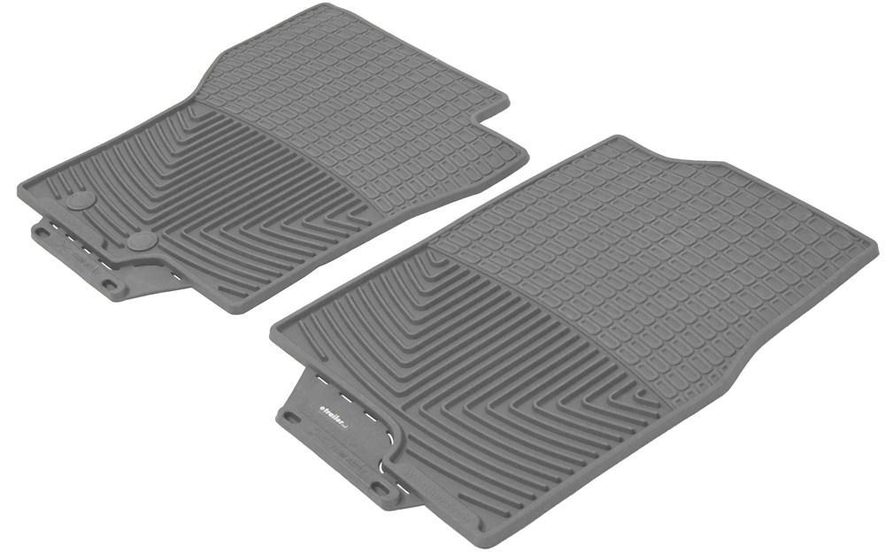 2017 Ford Expedition WeatherTech All-Weather Front Floor Mats - Gray