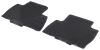 semi-custom fit rubber weathertech all-weather rear floor mats - black