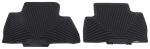 WeatherTech All-Weather Rear Floor Mats - Black