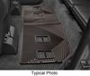 semi-custom fit rear third row weathertech all-weather 3rd floor mats - cocoa