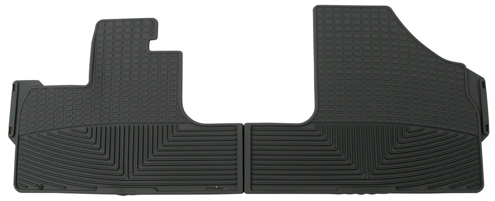 2010 Honda Odyssey WeatherTech All-Weather Front Floor Mats - Black 2010 Honda Fit All Weather Floor Mats