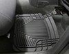 2011 dodge nitro  semi-custom fit rear weathertech all-weather floor mats - black