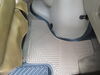 0  semi-custom fit rubber weathertech all-weather front floor mats - tan